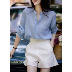 Kvinnors tröjor Små vårkläder med höga byxor passar till pendlare Ljus Bekant stil Tvådelar Set Luxury Summer
