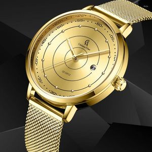 Zegarek do wybierania na rękę dla mężczyzn luksusowy kwarc zegarki kalendarz data nad ręką Business Man Luminous Clock Mężczyzna reloj Montre