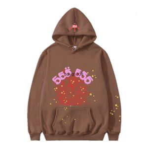 TTK3 2023 Erkek ve Kadın Hoodies Moda Örümcek Web SP5der 55555 Borcular Setler Hip Hop Şarkıcı Mektubu Baskılı Çift Bahar Sonbahar Kazak