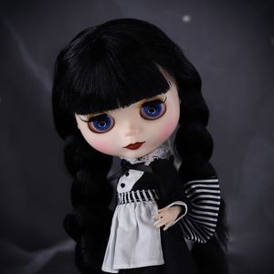 Dolls ICY DBS boneka wajah matte rambut penuh warna telanjang e set sendi tubuh Hadiah per anak laki laki perempuan 230905