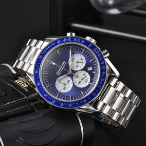 2023 Nya varumärkesaffärsmän Paneraiss Omegas Watches Classic Round Case Quartz Watch Wristwatch Clock - En rekommenderad klocka för Casual A999