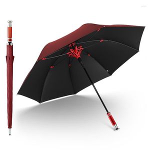 Ombrelli Ombrello parasole automatico Ombrello antivento di lusso Regalo per uomo Designer Katana Paraguas Articoli per la casa
