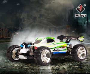 Elektroauto 70 km H Wltoys A959B 959 B Hochgeschwindigkeits -RC -Auto -Rennfahrzeug 1 18 2,4 GHz 4WD Sports Toys Geschenk gegen A979B 230906