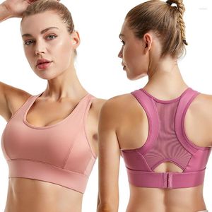 Intimo modellante sportivo da donna Intimo modellante da corsa Anti-vibrazione Anti-cedimento ad alta resistenza Yoga Beauty Taglie forti Canottiera senza acciaio