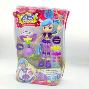 Dolls Betty Spaghetty Putri Pembongkaran Tubuh Tangan dan Kaki Dipertukarkan Berbagai Gaya Rambut Boneka Hadiah untuk Anak Perempuan 230905