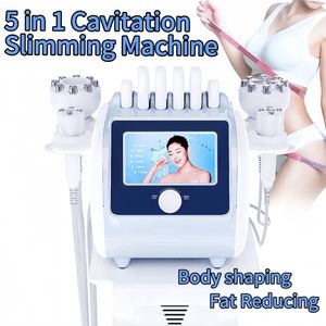 Factory price 5 in 1 80k Cavitation Machine Vacuum Lipo laser Slimming Vacuum RF Non-invasive Abdominal Shaping Machine Salon Equipment