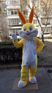 Brown Rabbit Bunny Mascot Costume Niestandardowy kostium anime Zestaw Mascotte Temat Fancy Dress Kostium 41049