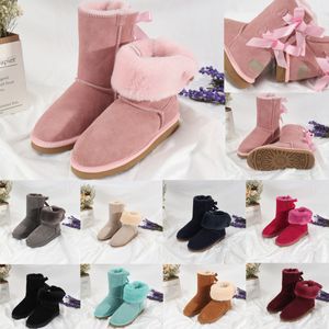 Toddlers Booties Kids Ugglies Bot Australia Snow Boots Buty dla dzieci chłopcy dziewczyna dziecięca dzieciotki obuwie dziewczęta