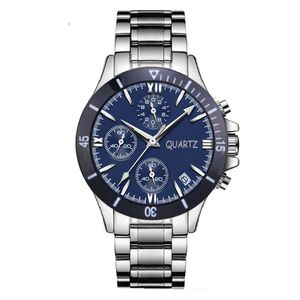 Mens Designer Watches Quartz Chronograph Movement Wristwatch Stainless Steel Man Business Wristwatches Montre De Luxe Male Clock Sports Watch Relogio