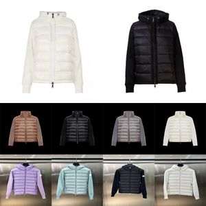 24 styles knit short womens down jacket Fashion hombre Casual Street High Quality arm have NFC Brand jackets Size S-XL