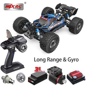 Electric RC Car Upgrade Edition MJX 16207 Hyper Go 1 16 Brushless RC Hobby 2.4G Remote Control Toy Truck 4WD 70kmh High Speed ​​Off Road Buggy 230906