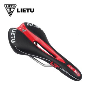 Bike Saddles LIETU Bicycle Saddle MTB Road Bike Cycling Silicone Skid-proof Saddle Seat Silica Gel Cushion Seat Leather Front Seat Mat 230906