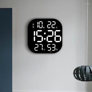 Wanduhren, Wohnzimmer, Countdown-Timer, Fitnessstudio, Uhr, LED, Acryl, dekorativ, kreativ, groß, elektronisch