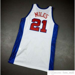 Custom Basketball Jersey Men Youth women Vintage Darius Miles Champion 01 02 High School Size S-5XL custom any name or number