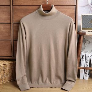 Männer Pullover Herbst Und Winter Rollkragenpullover Casual Slim Bottoming Shirt Thermische Kleidung Gestrickt