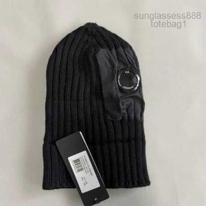 Novo zíper chapéu de inverno com lente de malha canelada gorro bússola cp rua hip hop gorros de malha 5 lg4u kg3u voxp