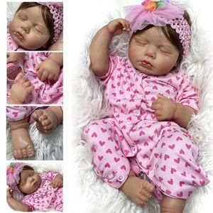 Dockor Boneka Bayi Terlahir Kembali Dicat Tidur Loulou Bebe Dilahirkan Untuk Hadiah Anak Anak Boneca Renascida brinquedo Para Crianas Menina 230905
