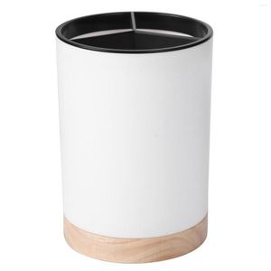 Cuisine rangement cuillère fourchette couteau baguettes boîte de vidange porte-vaisselle trois compartiments couverts étagère ustensile Caddy A