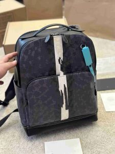 2023 new fashion Luxury designer backpack men backpacks student school bag camouflage large capacity women shoulder bag fashion backpack leather