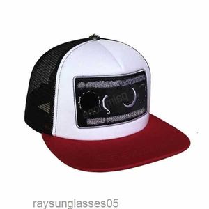 Baseball Flower 23SS CH Cross Hearts Herren Snapbacks Blaue Hüte Hohe Frauen Schwarz Qualitätskappe Designer Markenkappen Chrome Cgade36hy