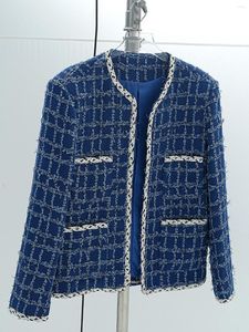 Мужские куртки G08591 Модные пальто 2023 Подиум Роскошный европейский дизайн Одежда в стиле вечеринки