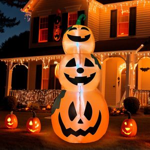 Other Event Party Supplies Halloween Inflatable Pumpkins Decor Blow up Pumpkin Stacked Halloween Decorations Outer Decoration Large Party Yard Decoration 230905