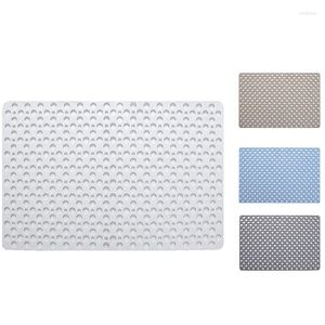 Bath Mats SEWS-Non Slip Mat Anti Mould Shower TPE Bathroom Bathtub Floor With Suction Cups