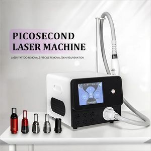 Mulfuntional Nd Laser Laser usuwanie włosów Picosecond Maszyna 3 fale 532 755 1064 Remover Tattoo Usuwanie skóry Zaostrzenie instrumentu piękności