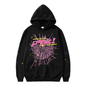 W2zc 2023 Homens e Mulheres Hoodies Moda Spider Web Sp5der 55555 Consoladores Conjuntos Hip Hop Cantor Carta Impressa Casal Início Outono Suéter Tendência