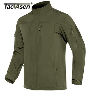 Giacche da uomo TACVASEN Giacca foderata in caldo pile Softshell tattico Impermeabile Cappotti da trekking all'aperto Capispalla Giacca a vento 230905