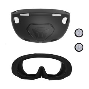 VR AR Accessorise 1 комплект Lengan Pelindung Bagian Dalam dengan Силиконовый корпус Luar Kulit untuk гарнитура PS VR2 Противоударный чехол 230905