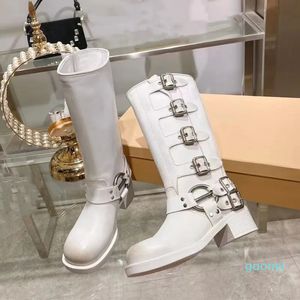 Designer-Damenstiefel, flache Stiefeletten, Kampfstiefel aus schwarzem Leder mit Schnürung, Biker-Booties für Damen, Luxus-Designerschuhe, Fabrikschuhe, Größe 35–41