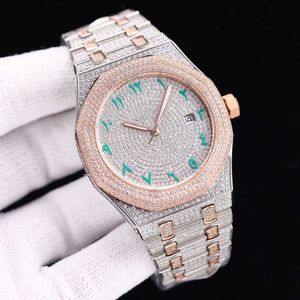 FDGJ TRY6 Wristwatch Diamond Mens Watch Automatic Mechanical Watch 41MM Men Classic WristWatch Life Waterproof Sapphire Stainls Steel WristWatch Mo