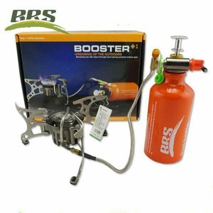 BRS-8 Tragbares Öl-Gas-Mehrzweckkocher-Set, Camping-Ofen, Reise-Wander-Picknick-Ofen mit Flasche, Grill-Kochbrenner ohne Gas193T