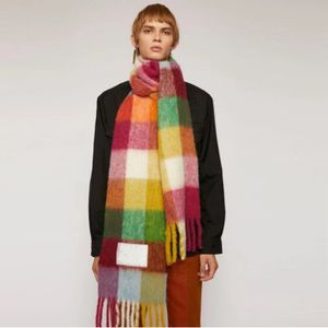 Cachecol designer feminino luxo moda echarpe inverno quente ao ar livre sciarpa 36*240cm