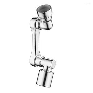 Badezimmer-Waschbeckenarmaturen, ABS, mechanischer Arm, ausziehbar, Universal-Wasserhahnrohr, multifunktional, um 1080 Grad drehbar, Toilettenspritzer, TouShui-Mund