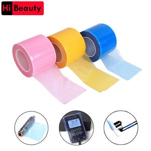 Other Tattoo Supplies 1 Roll 1200pcs Tattoo Barrier Film Disposable Waterproof For Tattoo Dental Protective Wrap Cling Barrier Film Tape Covers 230907
