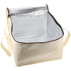 Изолированная сумка-холодильник для столовой посуды, изоляционная сумка для торта, сумка для выпечки, сумка для пикника, тканевая портативная переноска