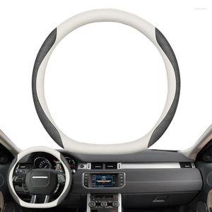 Steering Wheel Covers Cover Universal Sweat-Absorbent Leather For Men And Women