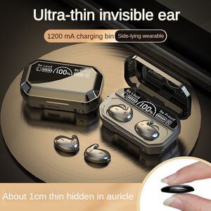 Fones de ouvido sem fio TWS Fone de ouvido Bluetooth com microfone Fones de ouvido HD Chamada HiFi Estéreo Música Fones de ouvido Endurance Earplug Microfone ecouteur cuffie Fones de ouvido auriculares