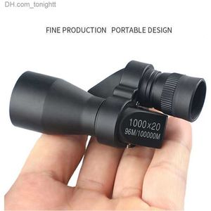 Telescopes Portable HD Night Vision Mini Pocket Monocular Telescope High Magnification Zoom Outdoor Fishing Telescope for Hunting Camping Q230907