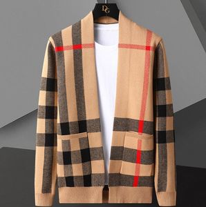 Nowe męskie swetry v szyja polar b swobodna moda swobodna dzianina haft klasyczny kurtka najlepsza designerska odzież