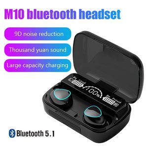 Auricolari Bluetooth TWS Auricolari wireless stereo HiFi Auricolari vivavoce in-ear Auricolari con scatola di ricarica per smartphone ecouteur cuffie Auricolari auriculares ear