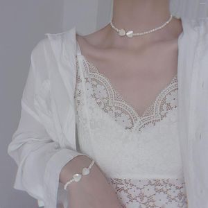 Choker Südkoreas Design Weiße Schmetterling Muschel Halskette Temperament Persönlichkeit Trend Schmuck Für Frauen.