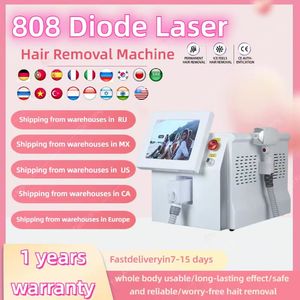 808nm Diode Laser Hair Remove Ice Platinum Painless Hair Removal Machine 3 Wavelength 755 808 1064 for Home Use And Salon Hot Sales