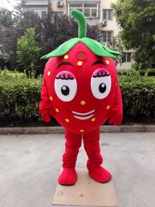 Strawberry Mascot Costume Fruit Custom Fancy Costume Anime Kits Mascotte Fancy Dress Carnival Costume41283