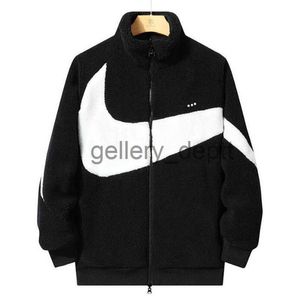 Mens Jackets Designer Jacket Lamb cashmere Coats Thick Style Mens Womens Windbreaker Coat north Winter Jackets With Zippers Letter embroidery Cardigan J230907