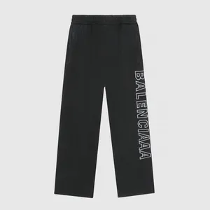 Pantaloni taglie forti da uomo Girocollo ricamato e stampato in stile polare estivo con puro cotone da strada w1