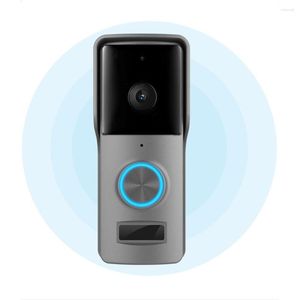 Dörrklockor Tuya Video Doorbell WiFi Wireless Door Bell DC AC Batteri Powered 1080p 2MP Waterproof With Camera