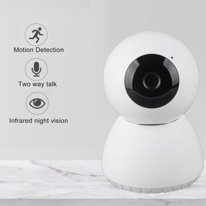 كاميرا الأمان الداخلية 1080p WiFi Night Vision Detection 2 Way Talk Tomatical Tracking for Home Office Pet